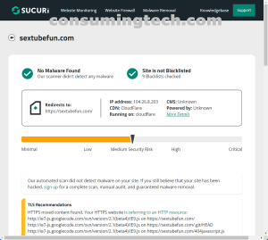 sextubefun.com Sucuri results