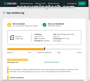 top-modelz.org Sucuri results