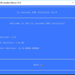 15 Second ADB installer reborn