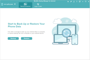 MobiKin Backup Manager for Android 1.4.10 - backup and restore