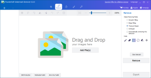 ThunderSoft Watermark Remover 6.0.0 interface