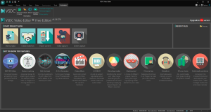 VSDC Pro Video Editor 9.2.6.579 interface