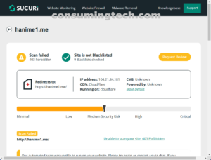 hanime1.me Sucuri results