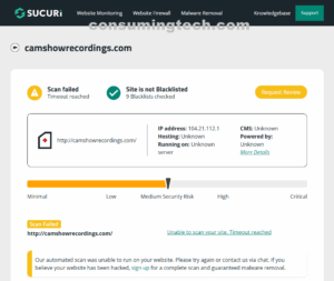 camshowrecordings.com Sucuri results