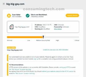big-big-gay.com Sucuri results